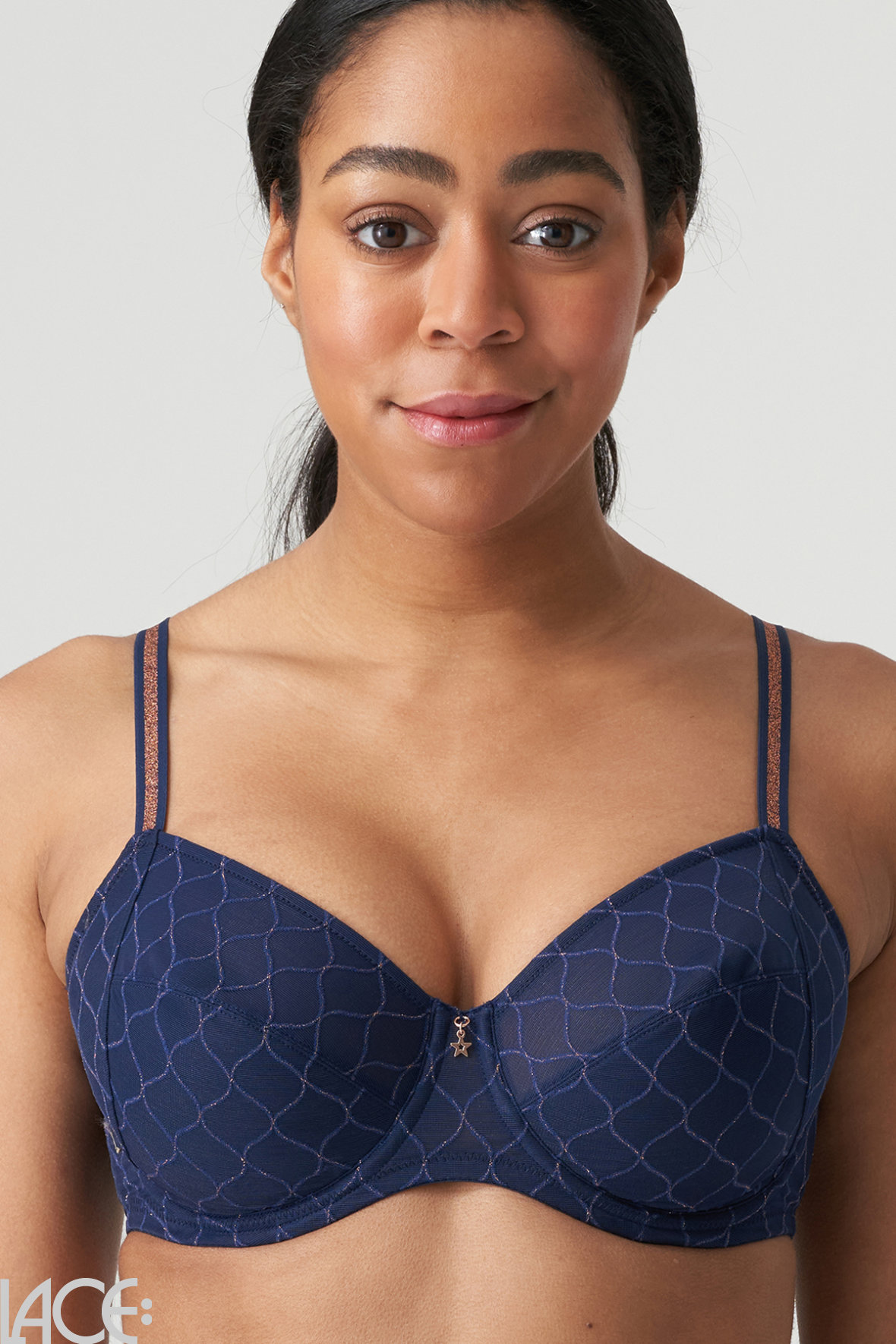 Primadonna Twist Chryso Beha F H Cup Saphir Blau Lace Lingerie Nl