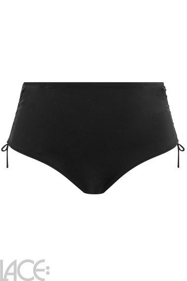 Elomi Plain Sailing Bikini Tailleslip Verstelbaar Black Lace