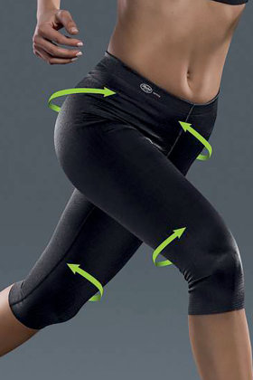 Anita active - Sport Tights - Capri Massaging