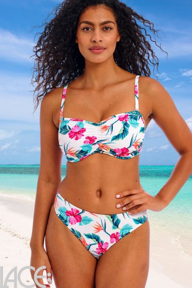 Freya Swim - Palm Paradise Bandeau bikini bh met afneembare bandjes E-I cup