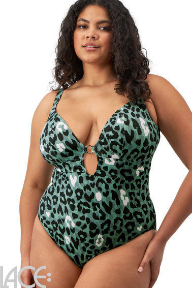 Elomi Swim - Jungle Bay Badpak - Plunge G-L cup