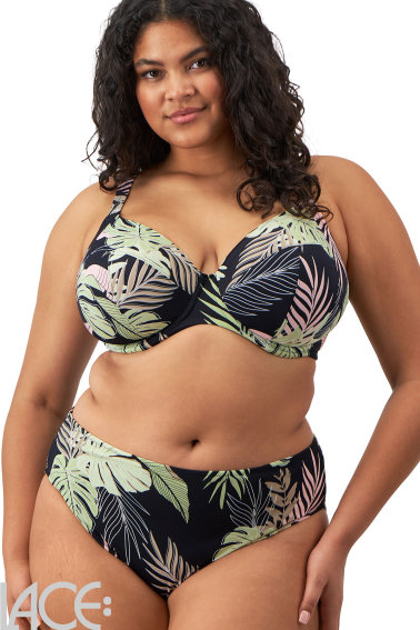 Elomi Swim - Tropical Retreat Bikini Beha Plunge G-N cup